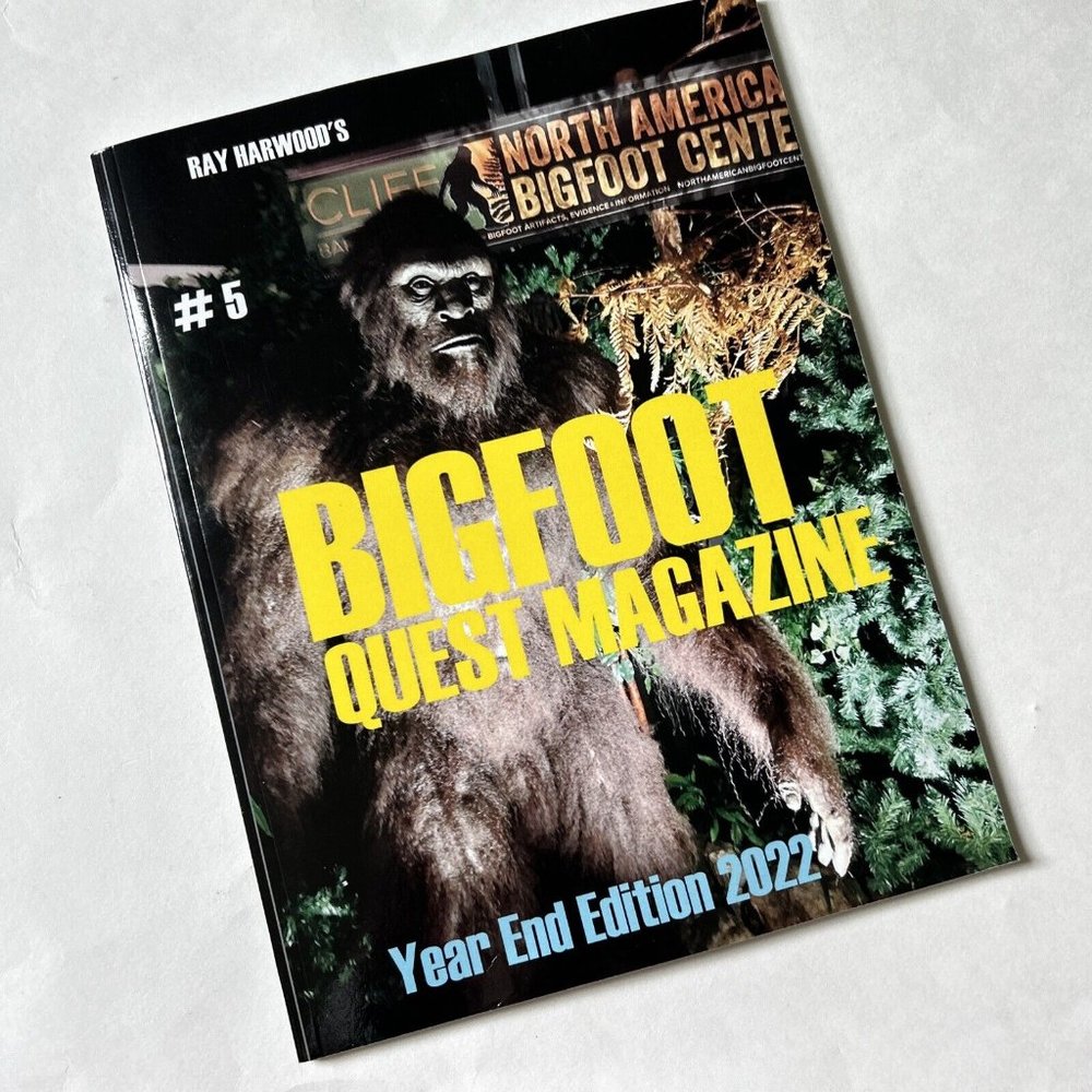 Bigfoot Quest Magazine #5-Sept 2022-Year End Edition-events-books-photos-NEW